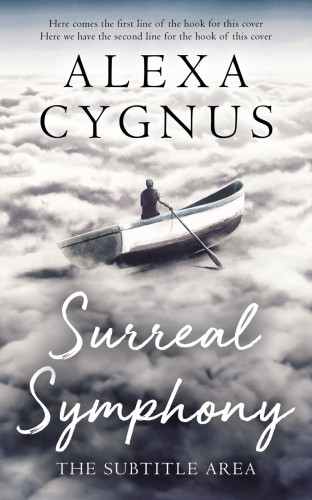 3D mockup of Quill Gray #15533 - Premade Abstract Book Cover