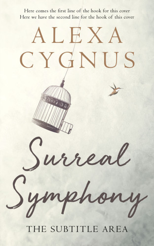 3D mockup of Green White #15536 - Premade Literary Fiction Book Cover