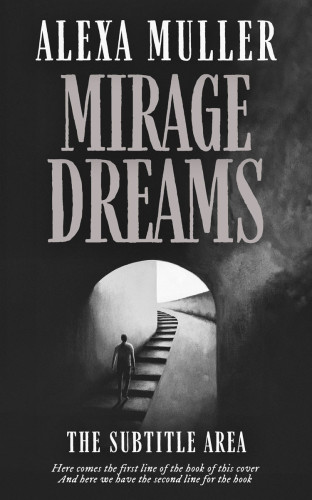 3D mockup of Silver #15593 - Premade Abstract Book Cover