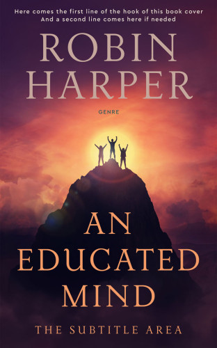 3D mockup of Japonica #15709 - Premade Self-Improvement & Self-Help Book Cover