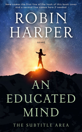 3D mockup of Tan #15712 - Premade Business Book Cover