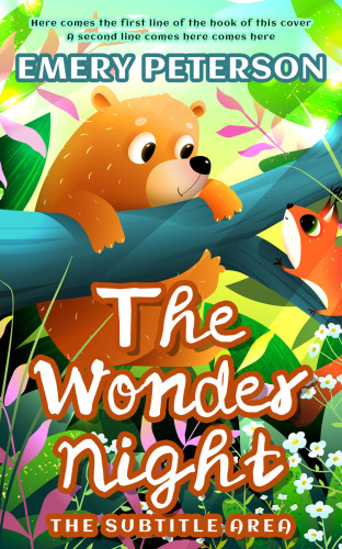 3D mockup of Green Pea #15754 - Premade Nature Book Cover