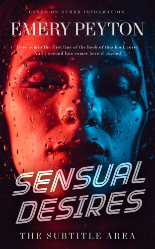 3D mockup of Bleached Cedar #15764 - Premade Erotica Book Cover