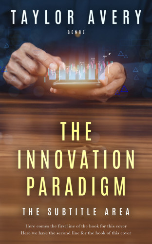 3D mockup of Shingle Fawn #15860 - Premade Business Book Cover