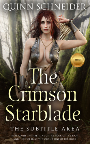 3D mockup of Vanilla #15948 - Premade Fantasy Book Cover