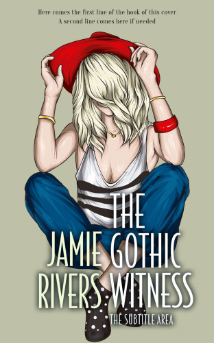 3D mockup of Eagle #16058 - Premade Abstract Book Cover