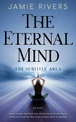 3D mockup of Wild Blue Yonder #16099 - Premade Health & Mind & Body Book Cover