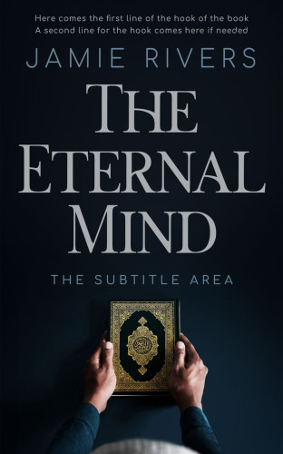 3D mockup of Ebony #16100 - Premade Religion & Spirituality Book Cover