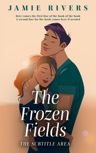 3D mockup of Mirage #16155 - Premade Romance Book Cover