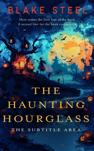 3D mockup of Blue Zodiac #16176 - Premade Horror Book Cover