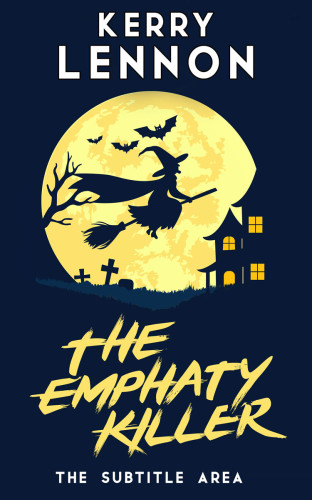 3D mockup of Marigold Yellow #16182 - Premade Horror Book Cover