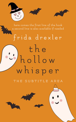 3D mockup of Zest #16191 - Premade Horror Book Cover