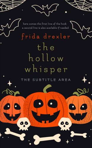 3D mockup of Burnt Sienna #16194 - Premade Horror Book Cover