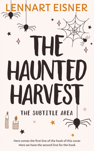 3D mockup of Cocoa Brown #16202 - Premade Horror Book Cover