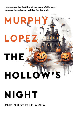 3D mockup of Thunder #16213 - Premade Horror Book Cover