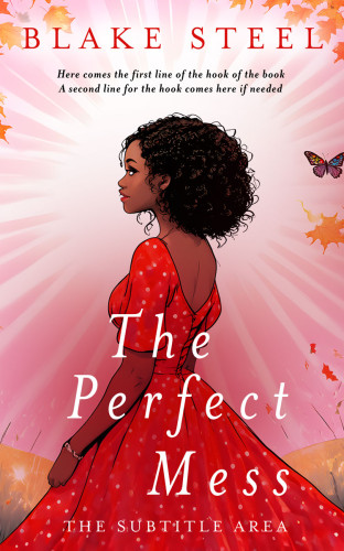 3D mockup of Beauty Bush #16270 - Premade Chick Lit Book Cover