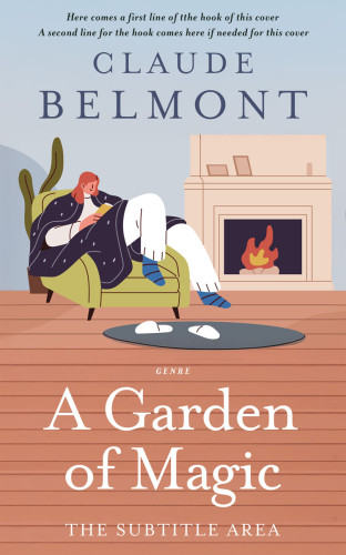 3D mockup of Antique Brass #16309 - Premade Literary Fiction Book Cover