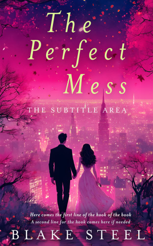 3D mockup of Hibiscus #16316 - Premade Romance Book Cover