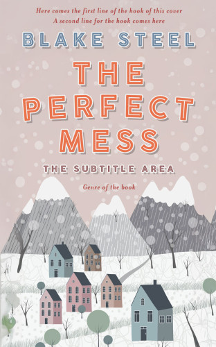 3D mockup of Swirl #16327 - Premade Literary Fiction Book Cover