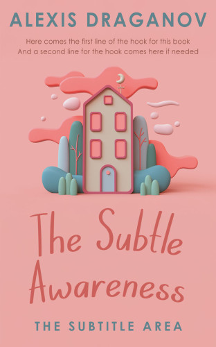 3D mockup of Tonys Pink #16369 - Premade Fantasy Book Cover