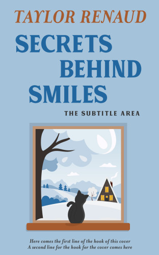 3D mockup of Pigeon Post #16384 - Premade Chick Lit Book Cover