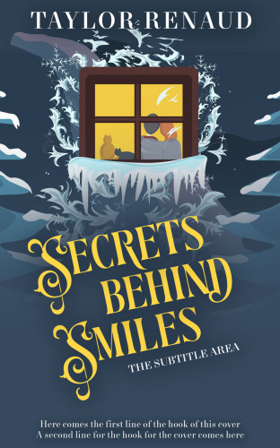 3D mockup of Pickled Bluewood #16396 - Premade Abstract Book Cover