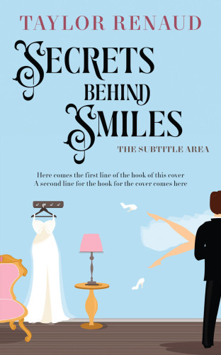 3D mockup of Spindle #16399 - Premade Romance Book Cover