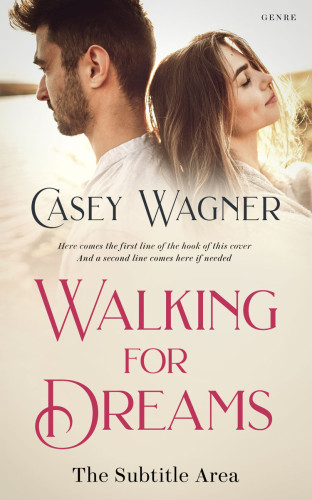 3D mockup of White Rock #16474 - Premade Romance Book Cover