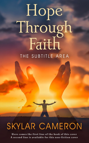 3D mockup of Tuscany #16519 - Premade Health & Mind & Body Book Cover