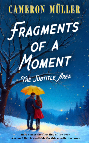 3D mockup of Chathams Blue #16522 - Premade Romance Book Cover