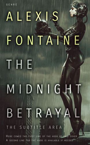 3D mockup of Heavy Metal #16537 - Premade Apocalyptica Book Cover