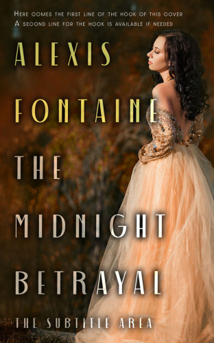 3D mockup of Whiskey #16541 - Premade Royal Romance Book Cover