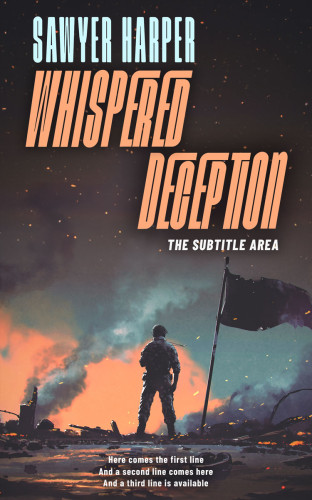 3D mockup of Thunder #16583 - Premade Historical Book Cover