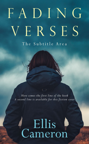 3D mockup of Blue Dianne #16599 - Premade Literary Fiction Book Cover