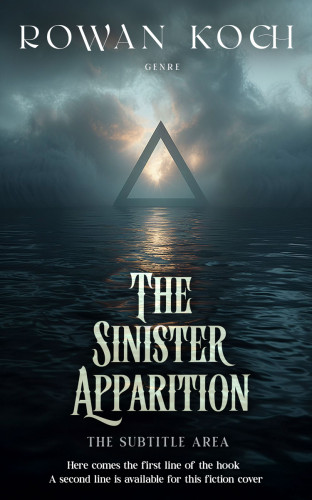 3D mockup of Mirage #16658 - Premade Horror Book Cover | BookCoverZone