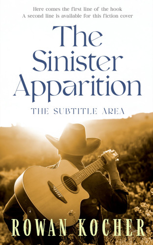 3D mockup of Tussock #16689 - Premade Literary Fiction Book Cover