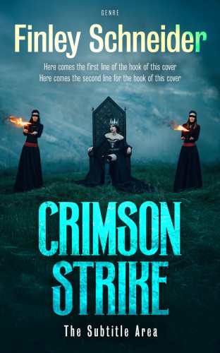 3D mockup of Bottle Green #16711 - Premade Mystery & Thriller & Suspense Book Cover