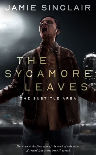 3D mockup of Cod Gray #16837 - Premade Horror Book Cover