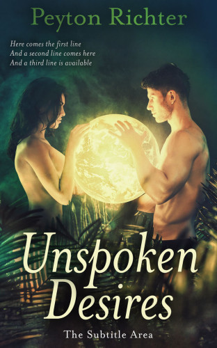 3D mockup of Straw #16858 - Premade Erotica Book Cover