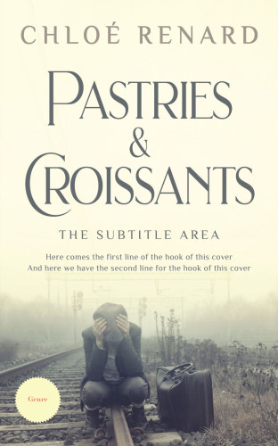 3D mockup of Mid Gray #16922 - Premade Literary Fiction Book Cover