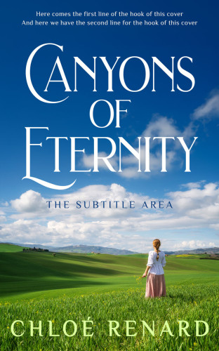 3D mockup of Chathams Blue #16926 - Premade Literary Fiction Book Cover | BookCoverZone