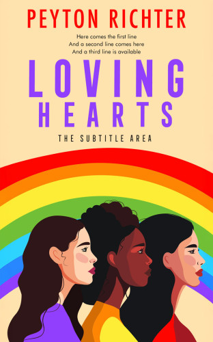 3D mockup of Peach Yellow #16983 - Premade Self-Improvement & Self-Help Book Cover