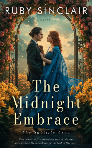 3D mockup of Tan #17125 - Premade Romance Book Cover