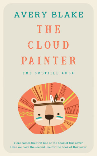 3D mockup of Satin Linen #17178 - Premade Nature Book Cover