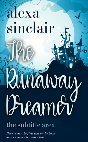 3D mockup of Black Pearl #17205 - Premade Fantasy Book Cover