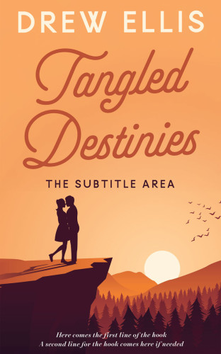 3D mockup of Sandy Brown #17298 - Premade Romance Book Cover