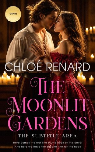 3D mockup of Graphite #17331 - Premade Romance Book Cover