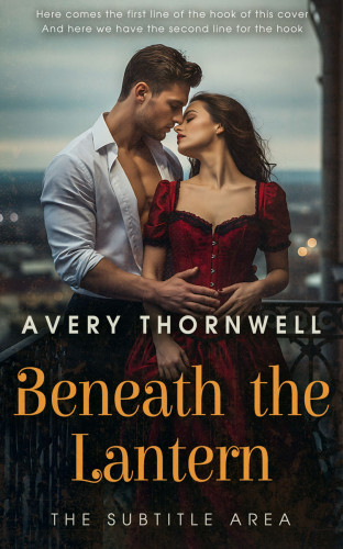 3D mockup of Heathered Gray #17352 - Premade Romance Book Cover