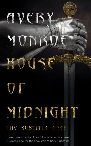 3D mockup of Cod Gray #17568 - Premade Fantasy Book Cover