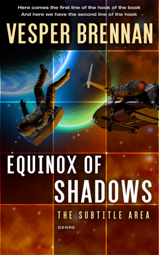 3D mockup of Coffee Bean #20014 - Premade Science Fiction Book Cover